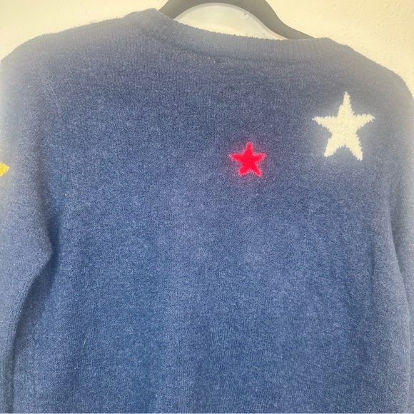 Joules Chantelle Intarsia Navy Star Sweater Size 4 - Picture 7 of 14